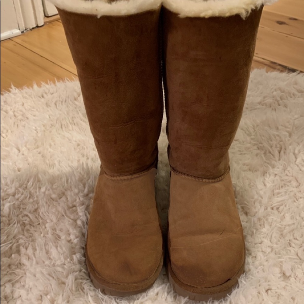 Bailey Bow Tall || Boot in Chestnut